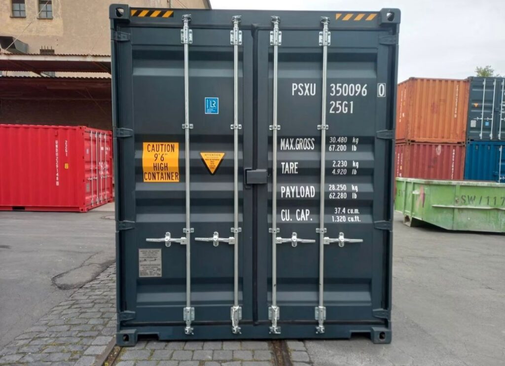 20-Fuß-High-Cube-Container – Neuwertig – Erste Fahrt – Sichere Lagerung