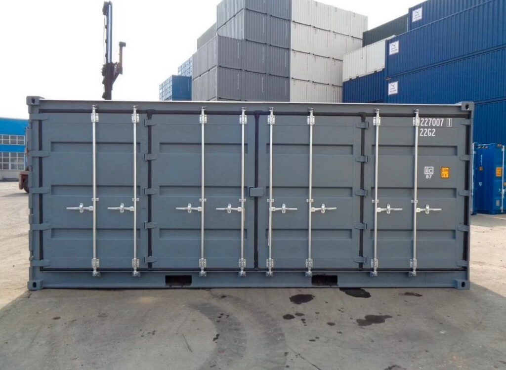 20-Fuß-Container mit offener Seite – Neuwertig – Vollständige Seitenöffnung