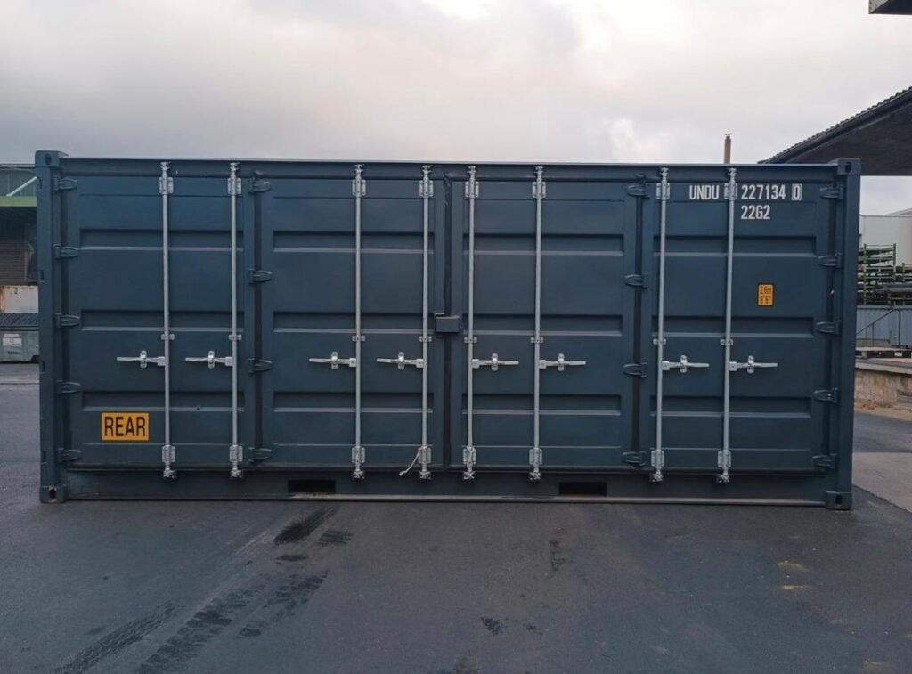 20 Fuß offener Seitencontainer – wie neu – vollständiger seitlicher Zugang