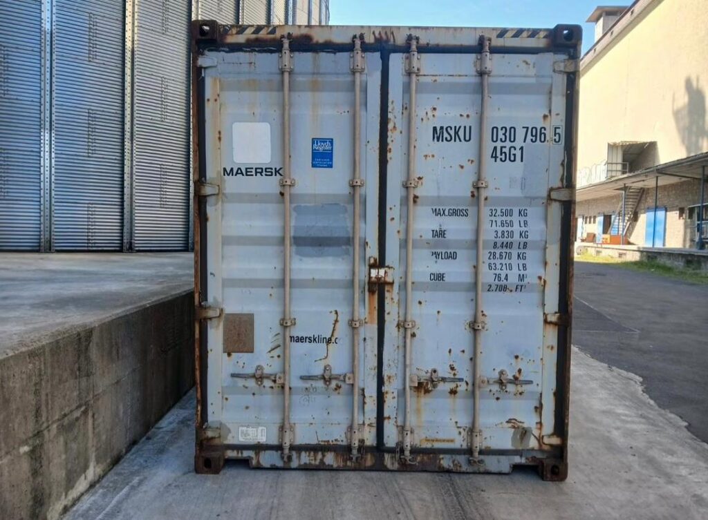 40-Fuß-High-Cube-Container – gebraucht, wasserdicht – zusätzliches Lagervolumen