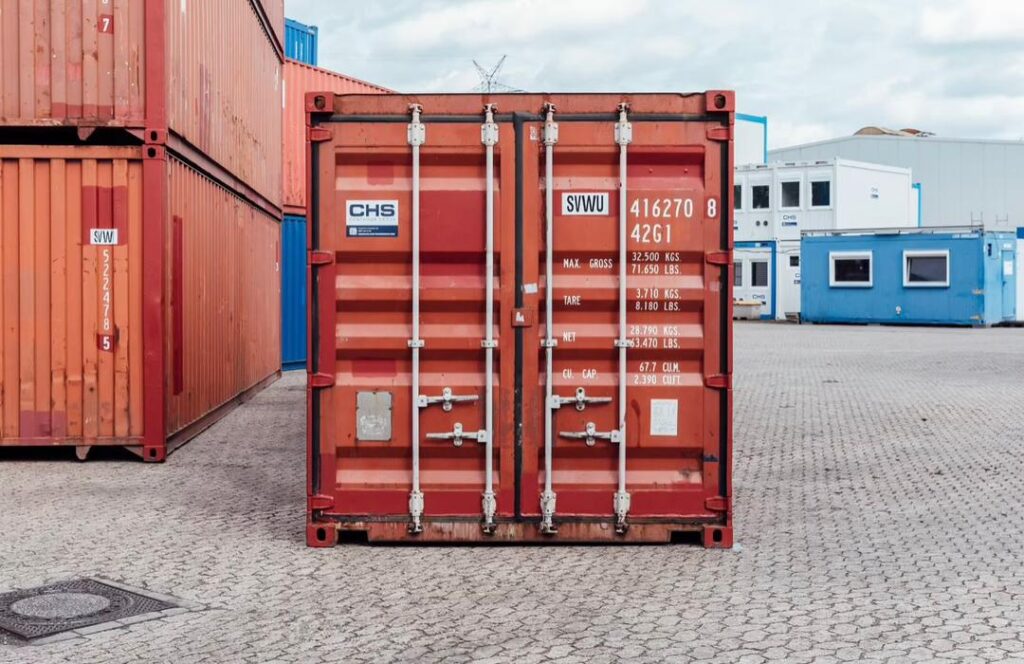 40 Fuß Trockencontainer – gebraucht wasserdicht – ideal für Lagerung und Baustelle