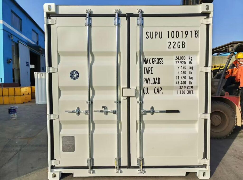 Standard-10-Fuß-Container – Neuwertig – Ideal für Lager und Baustellen