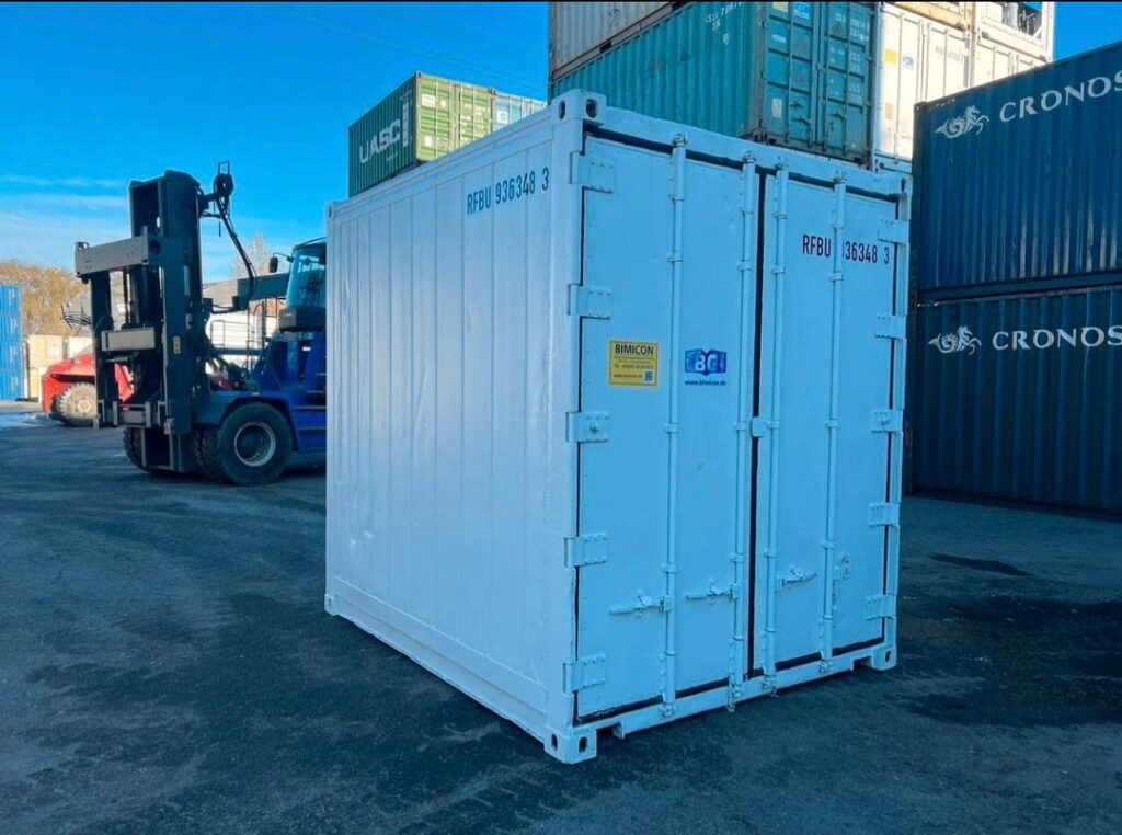 10 Fuß gekühlter Kühlcontainer – wie neu – Kühlkettenlösung