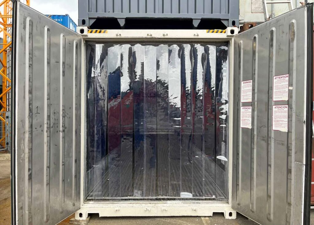 PVC-Streifenvorhang für Kühl-/Gefriercontainer HC